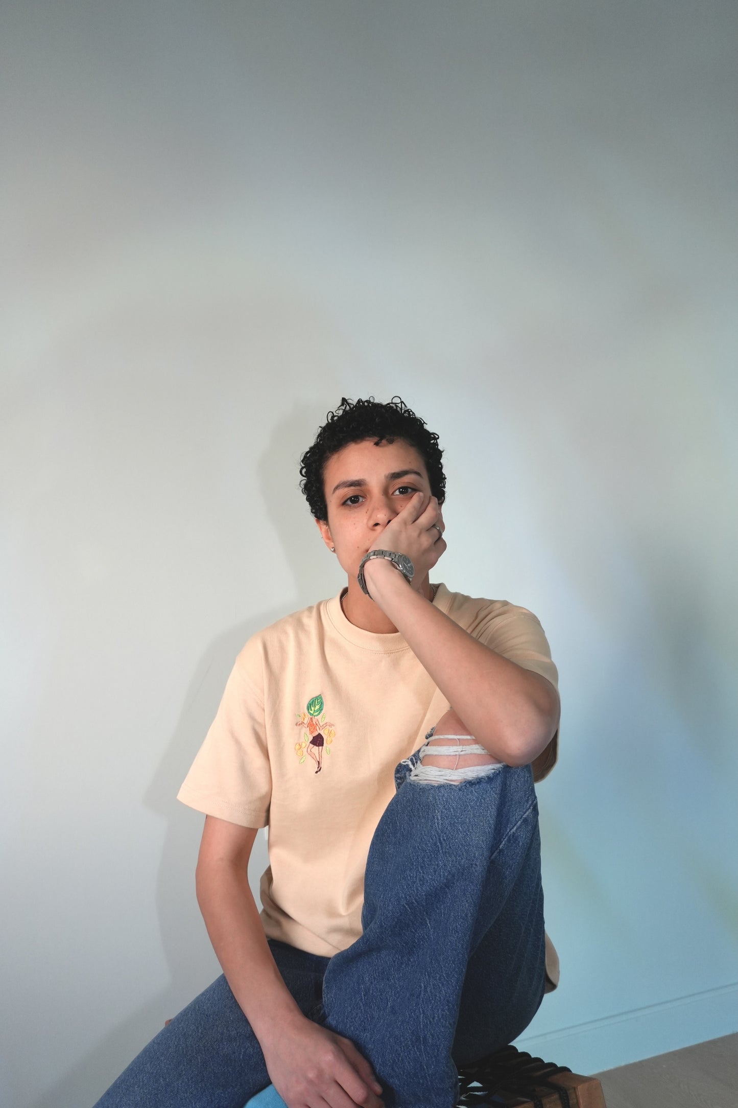 Oversized heavy T-shirt — Pothos