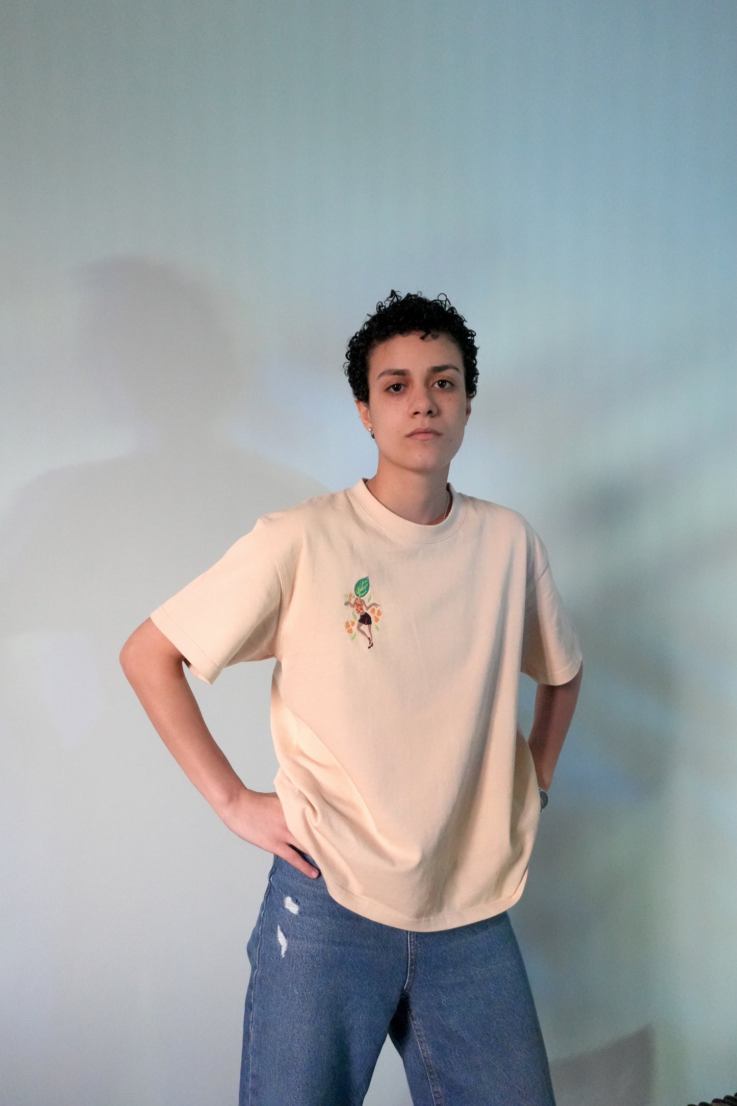 Oversized heavy T-shirt — Pothos