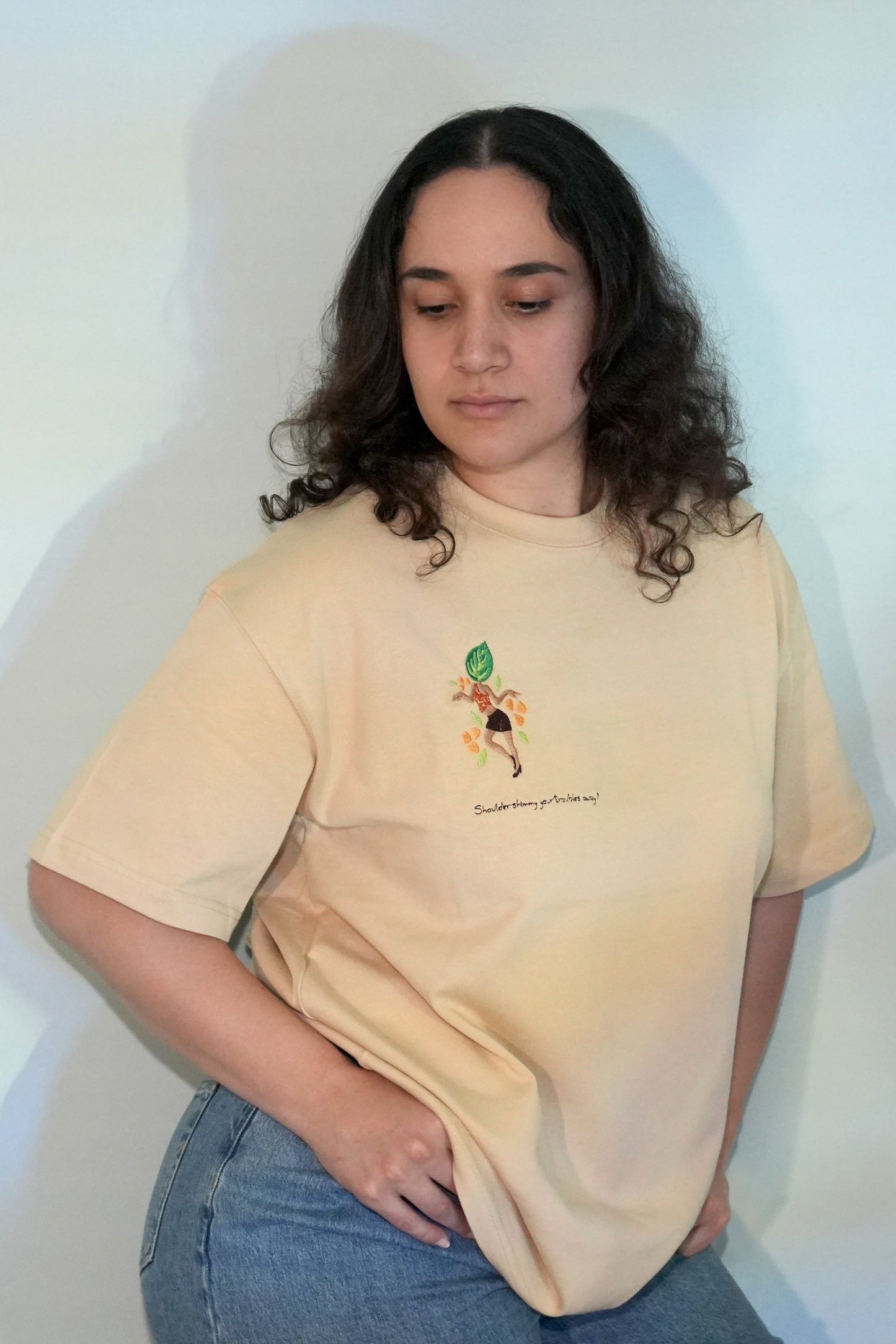 Oversized heavy T-shirt — Pothos