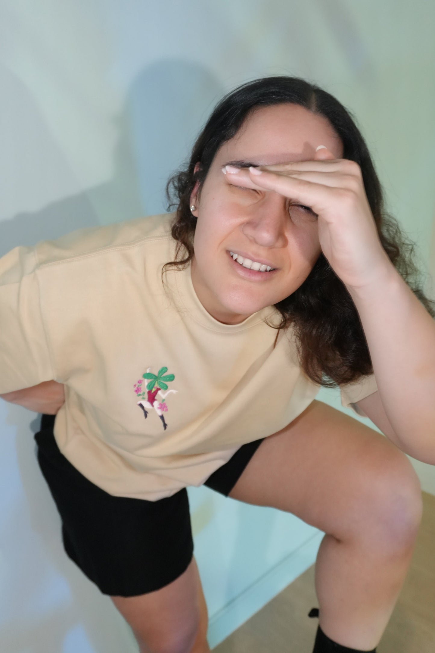 Schefflera — Oversized heavy T-shirt