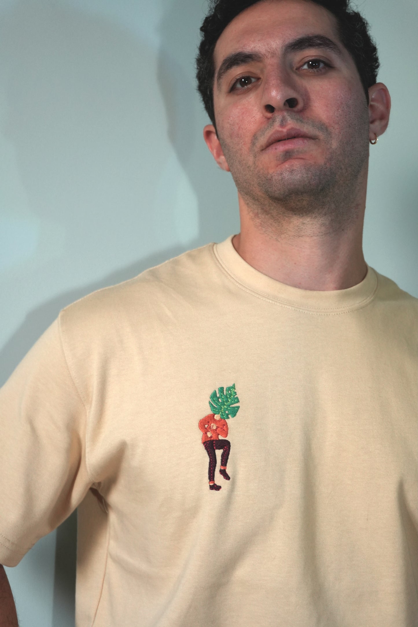 Monstera — Oversized heavy T-shirt
