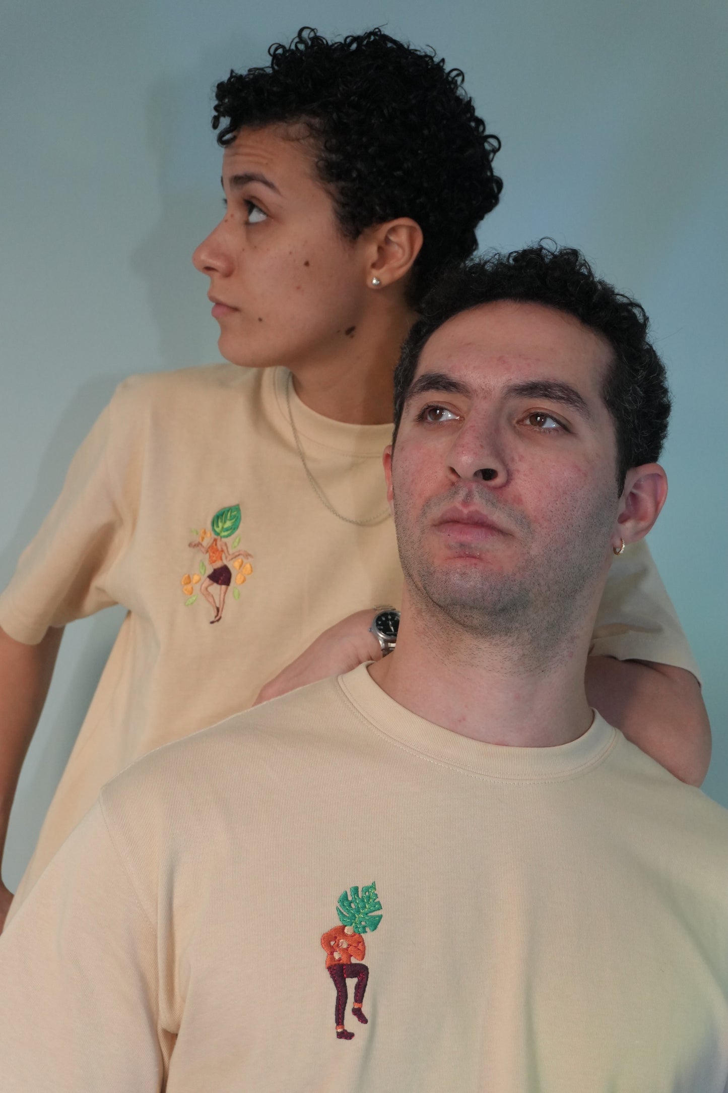 Monstera — Oversized heavy T-shirt