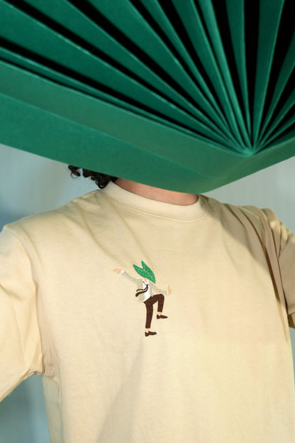 Syngonium — Oversized heavy T-shirt