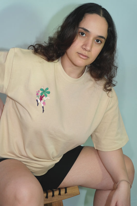 Oversized heavy T-shirt — Schefflera