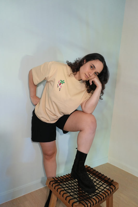 Schefflera — Oversized heavy T-shirt